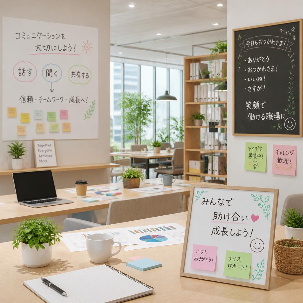 仲間と共に成長する職場環境