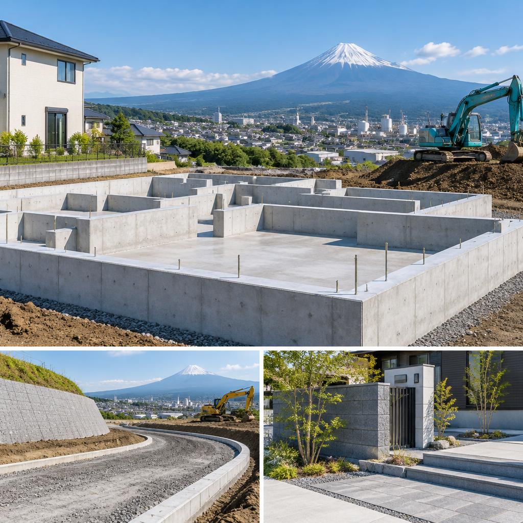 建物を支える、住宅基礎工事のやりがい